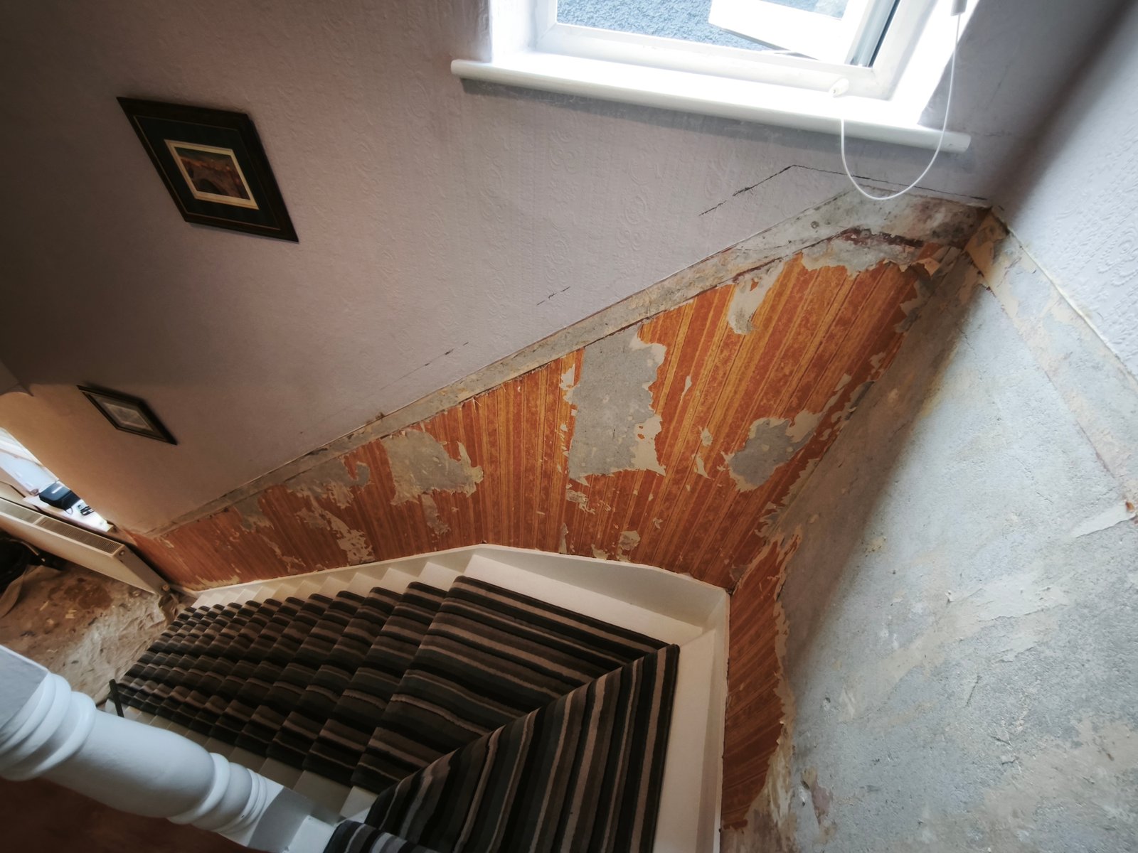 Marino stairwell before panelling
