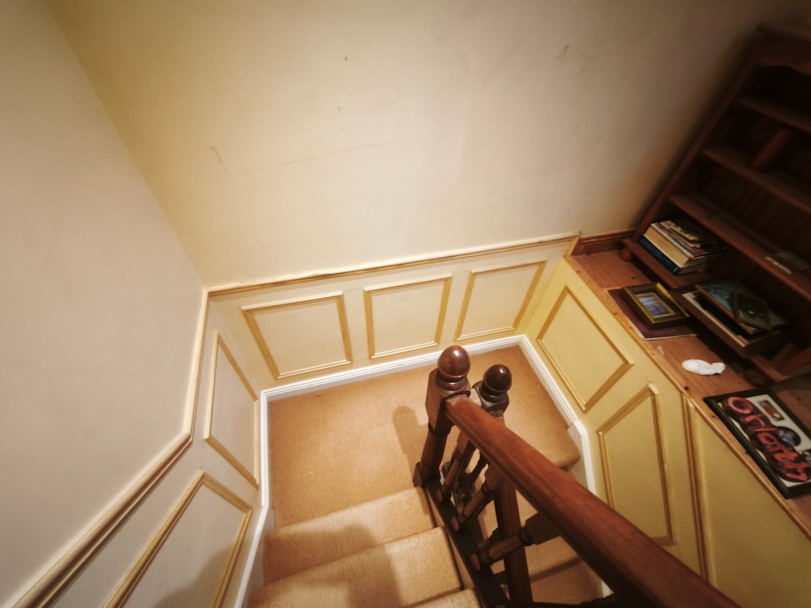 Shankill stairwell panelling, finished